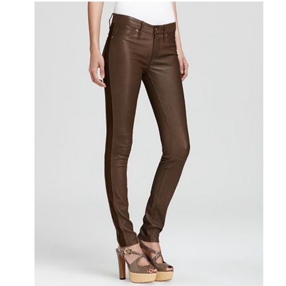 MARC by MARC JACOBS Mirah stretch leather pants leggings